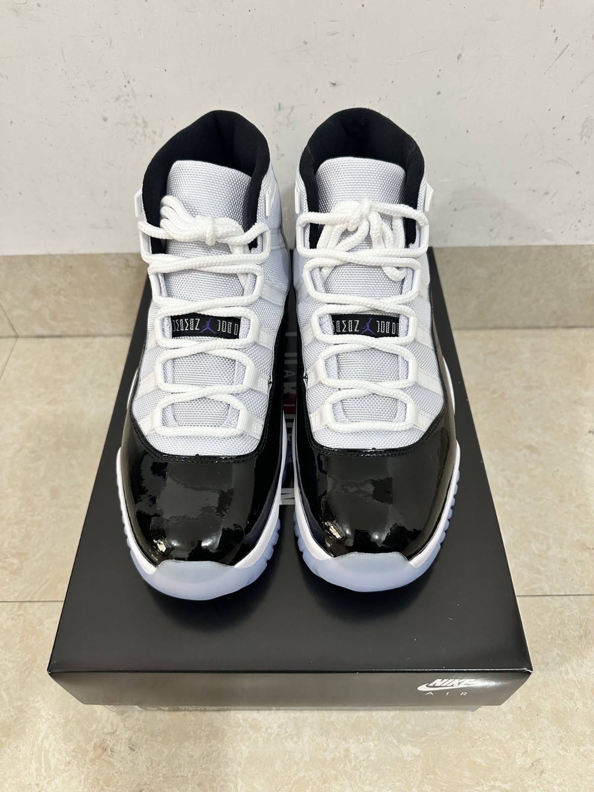 Nike Air Jordan 11 Retro Concord 2018 High Top Shoes Men's Size(378037-100)