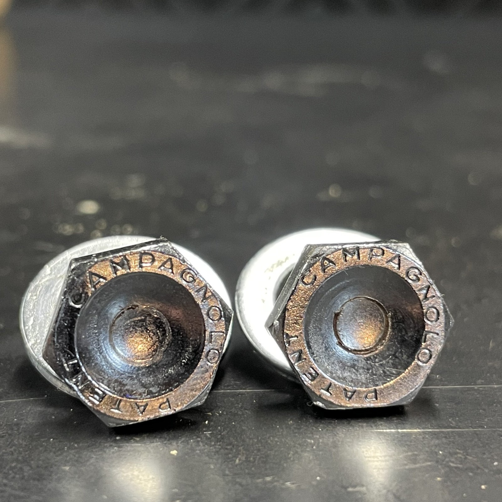 Vintage Campagnolo Bottom Bracket Bolts - 15mm - Used
