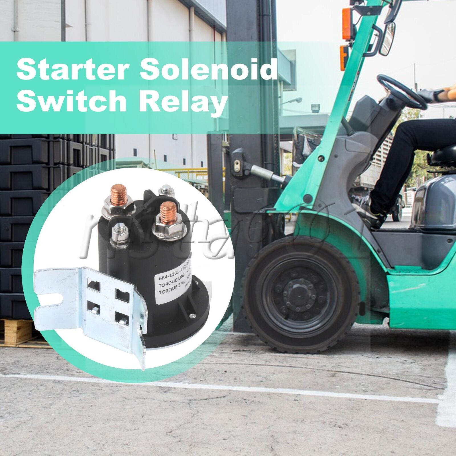 Starter Solenoid Switch Relay Replacement for SAZ-4201GJ 7522 07522