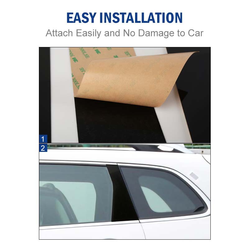 ✅ Window Door Column B Pillar Post Trim Cover Stickers For Jeep Cherokee 2014-23