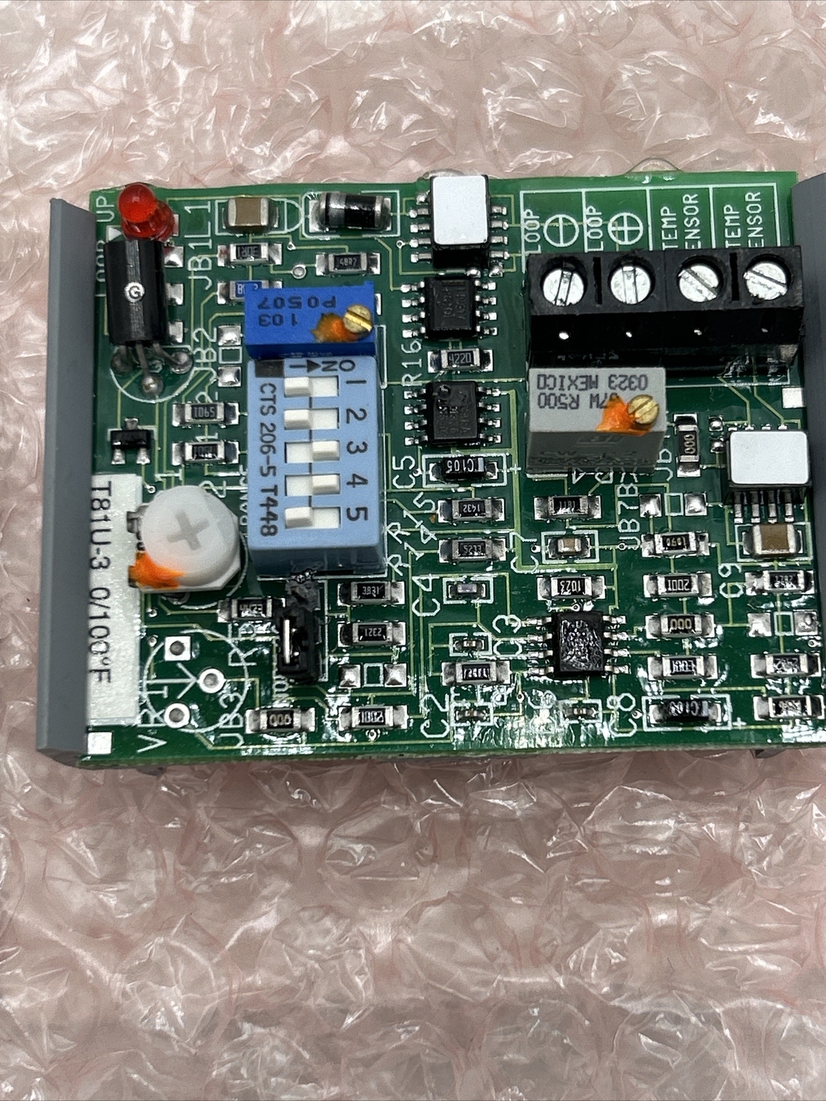 Kele T81U-3, Platinum Rtd Rangeable Transmitter