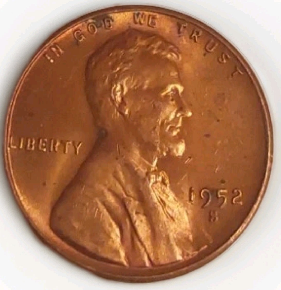 1952 S RD Lincoln Wheat 1C Penny Brilliant Uncirculated BU Free Post Tracking