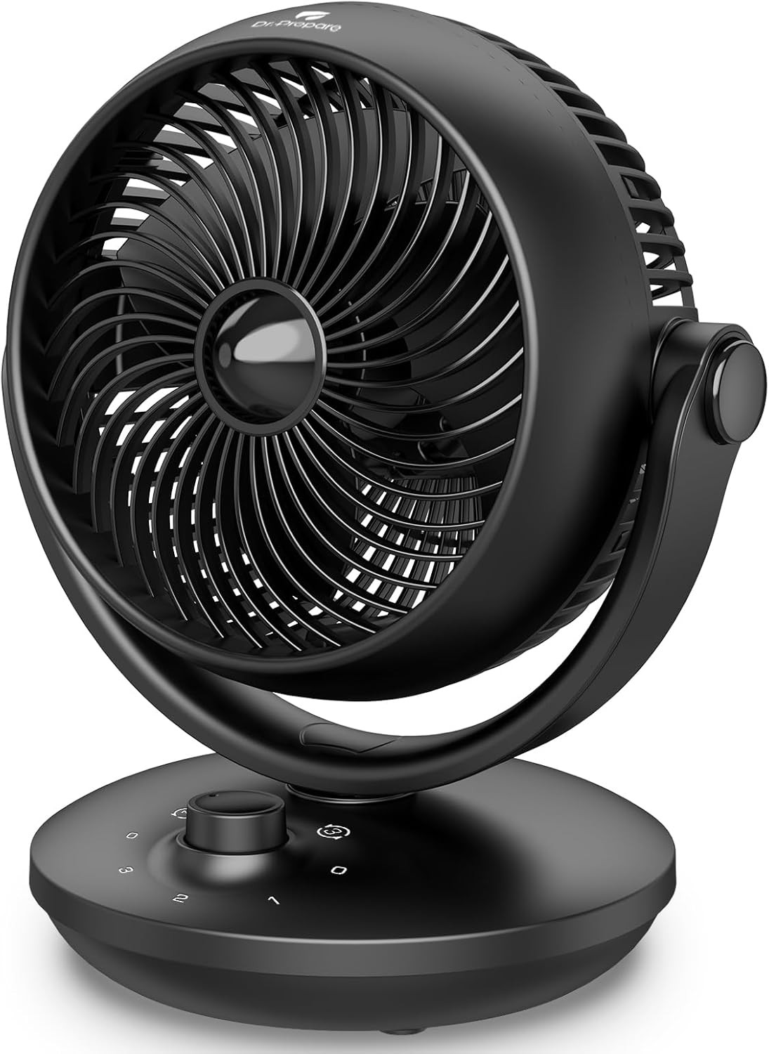 Fan for Bedroom, Small Desk Air Circulator Fan, 70°