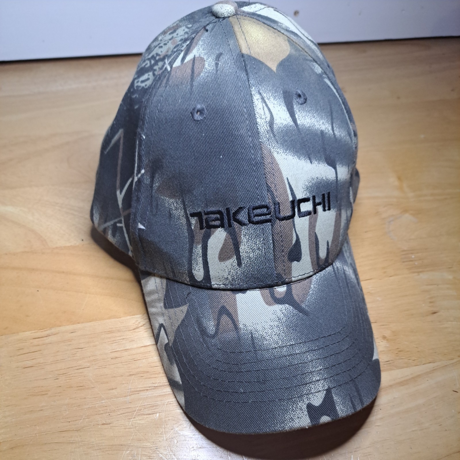Takeuchi Camo Hat/Cap hook/loop adjustable
