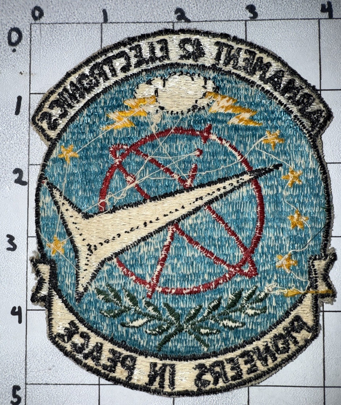 Vietnam War - 1970s USAF 42nd Armament Electronics Squadron Patch (14)