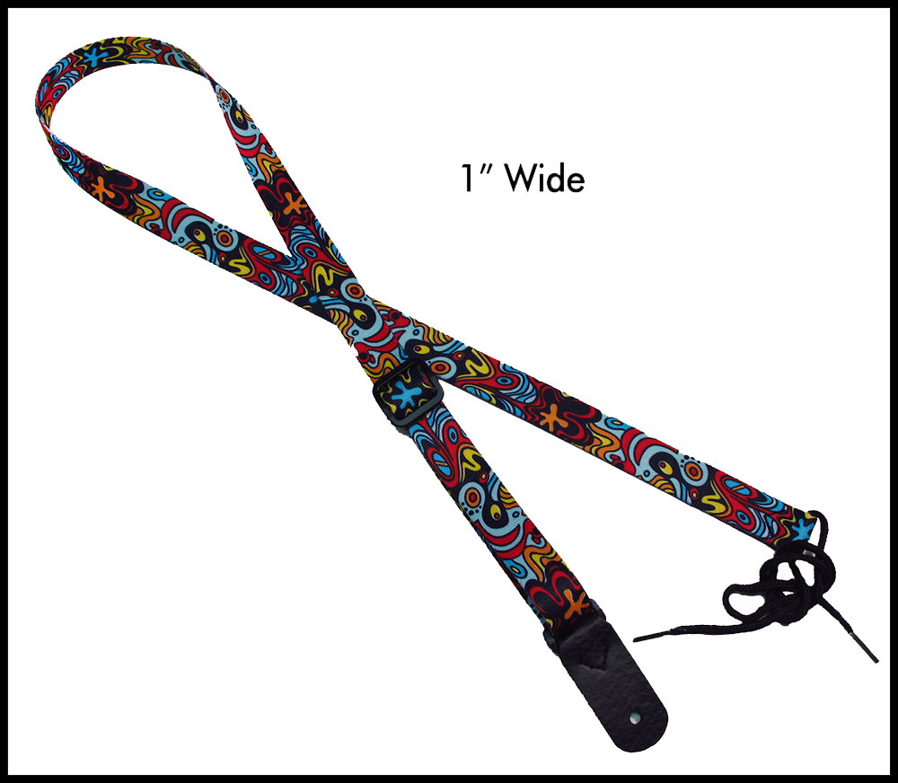Legacystraps Mandolin Strap Ukulele Strap Abstract Design