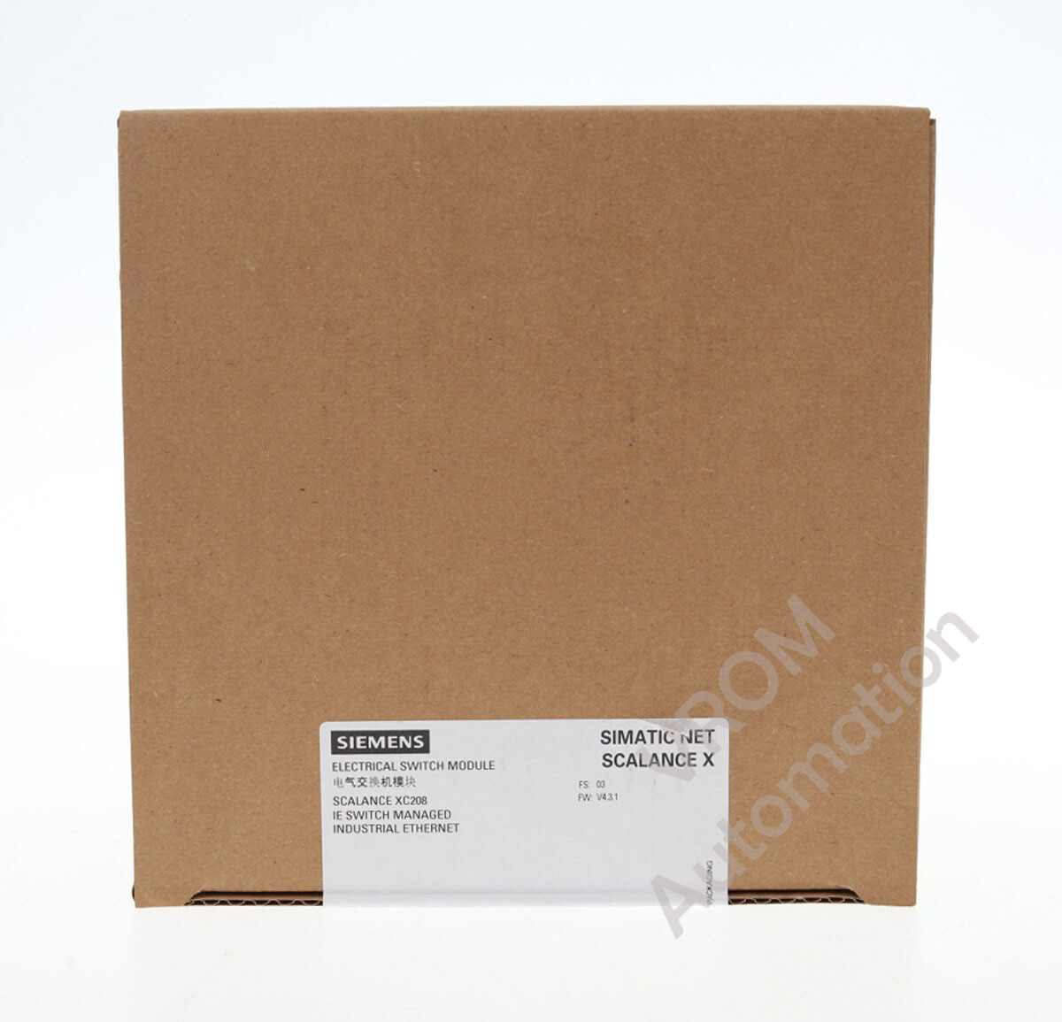 New Sealed Siemens 6GK5208-0BA00-2AC2 FS: 03 MFG: 2022 SCALANCE XC208 INDUSTRIA