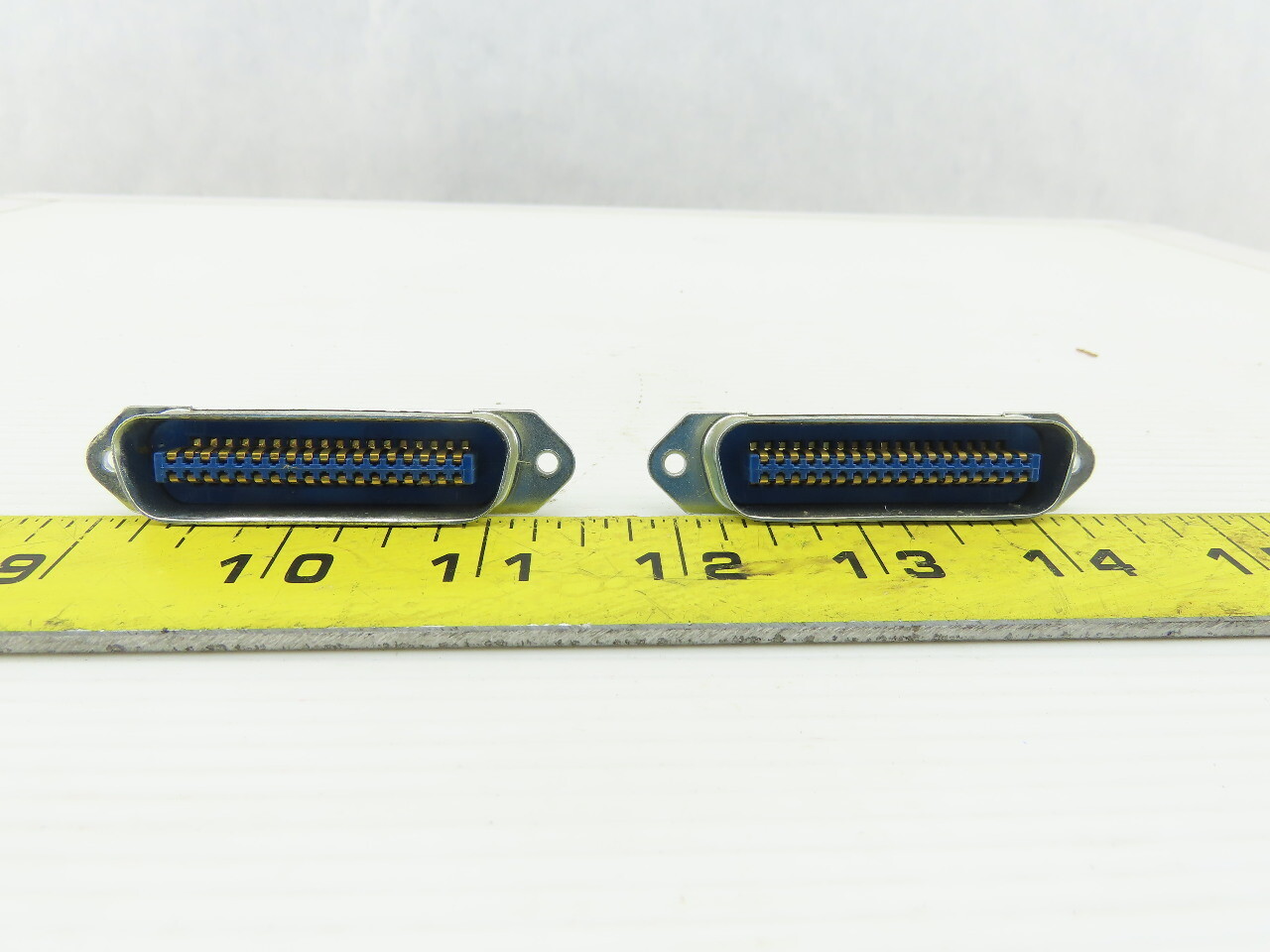 Amphenol 57-10360-13 36 Solder Cup Male Ribbon Connector Lot Of 2