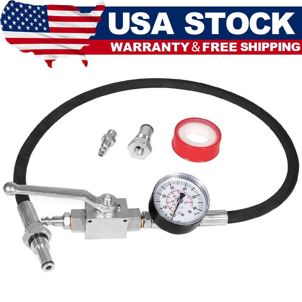 High Pressure Oil System IPR Air Test Tool Kit for Ford 6.0L & 7.3L Powerstroke
