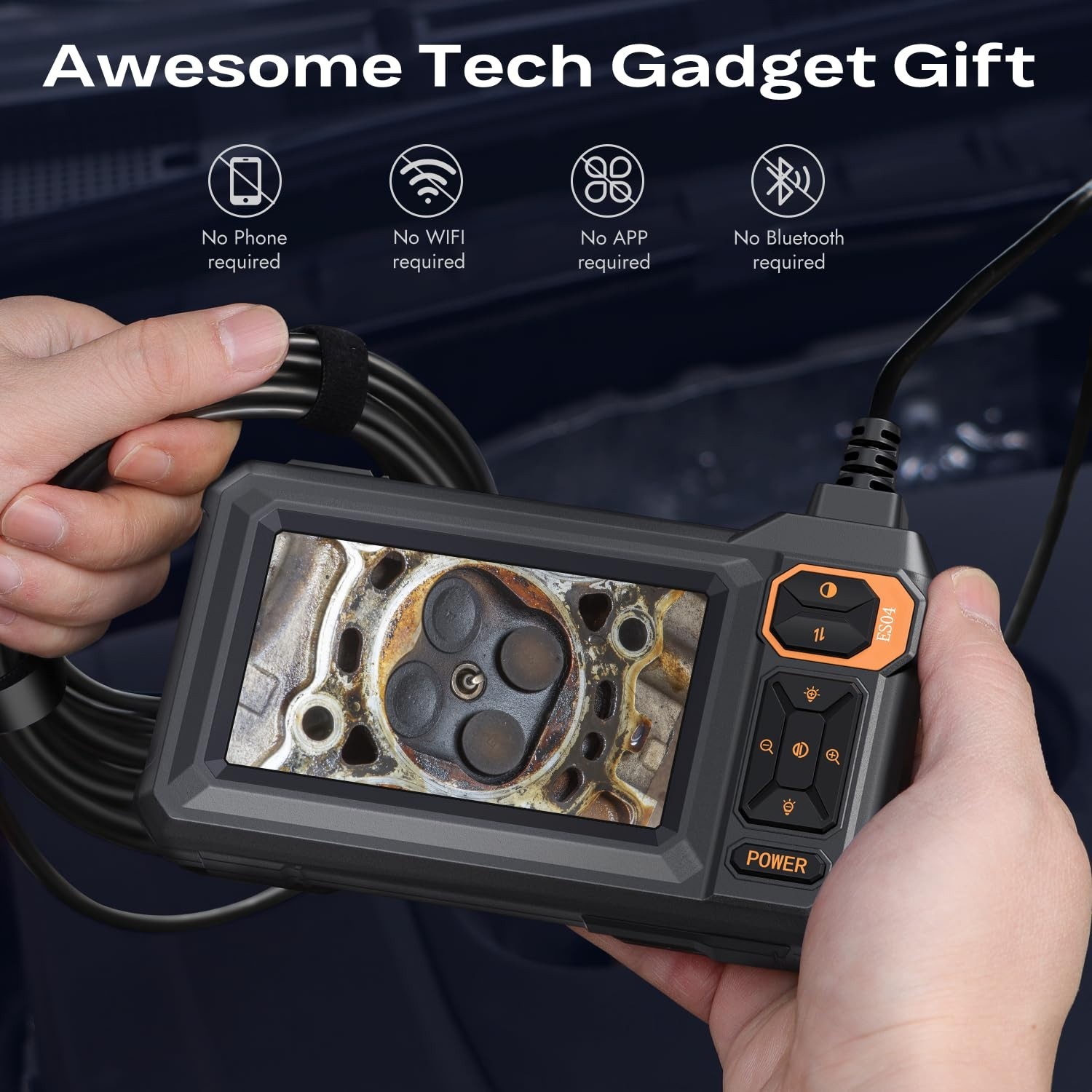 High-Resolution Inspection Camera for Mechanics