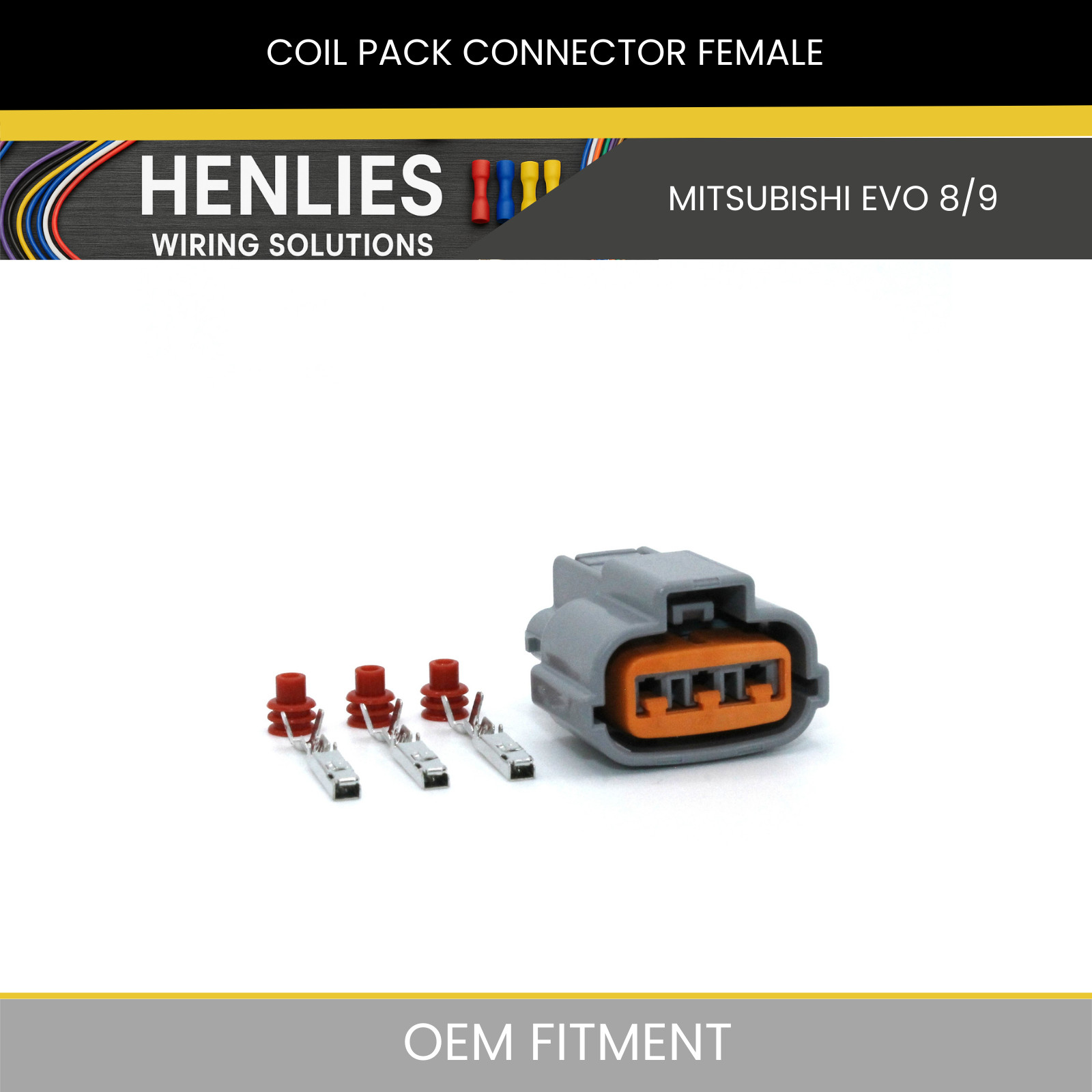 Mitsubishi EVO 8/9 - Coil Pack Connector Female