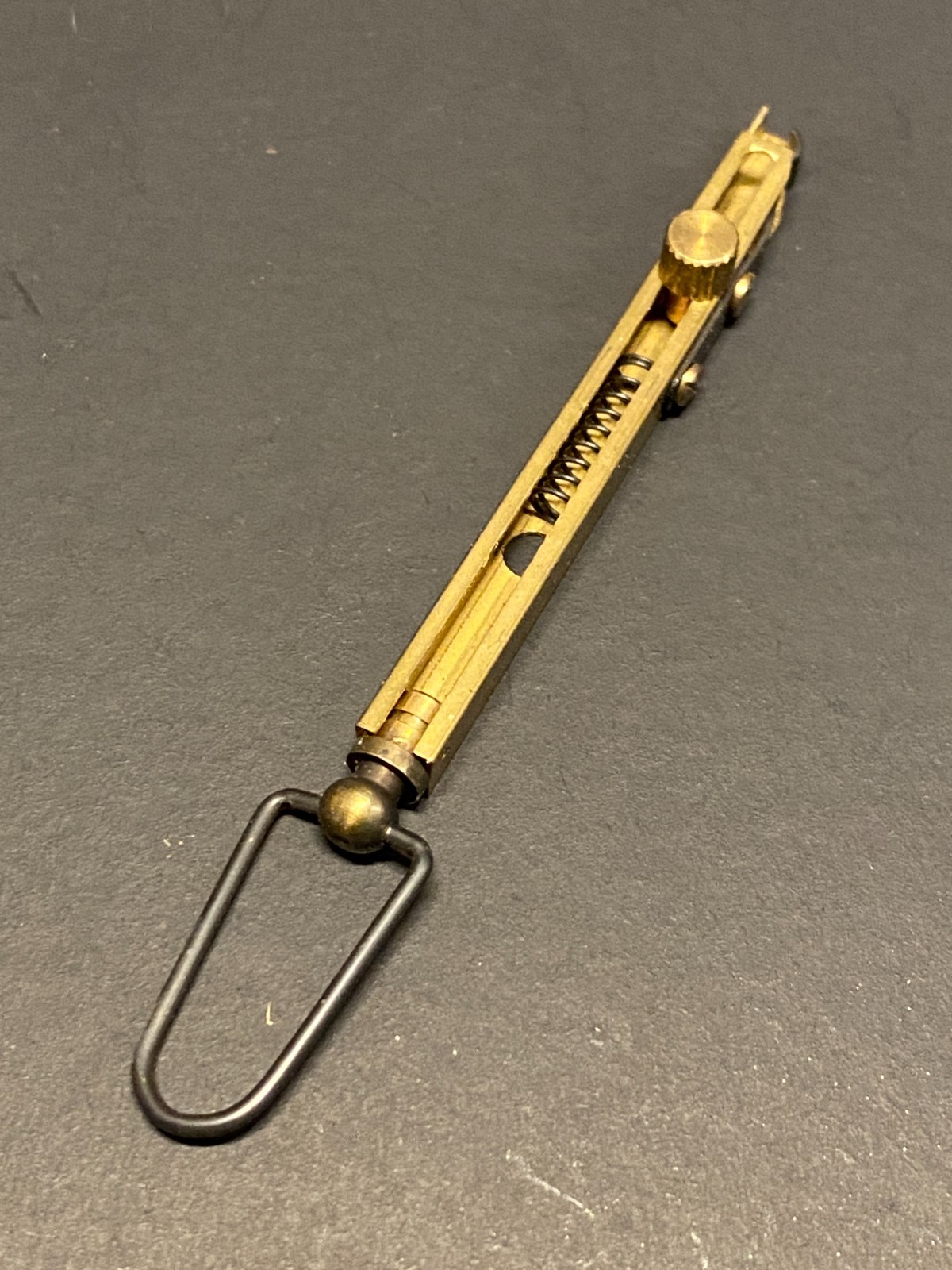 Vintage Muzzel Loader #11 Stright Line Brass Capper