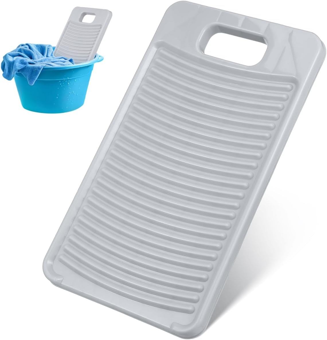 Plastic Washboard Household Washboard Non-Slip Laundry Washing Board Laundry