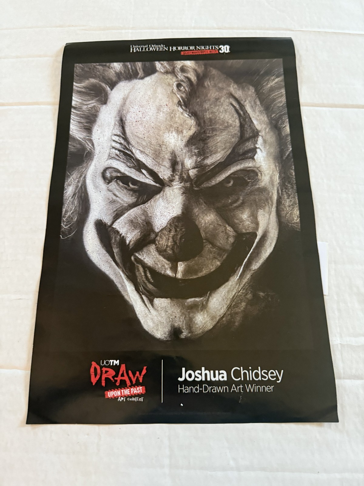 HHN 30 UTOM upon the past art contest winner  poster