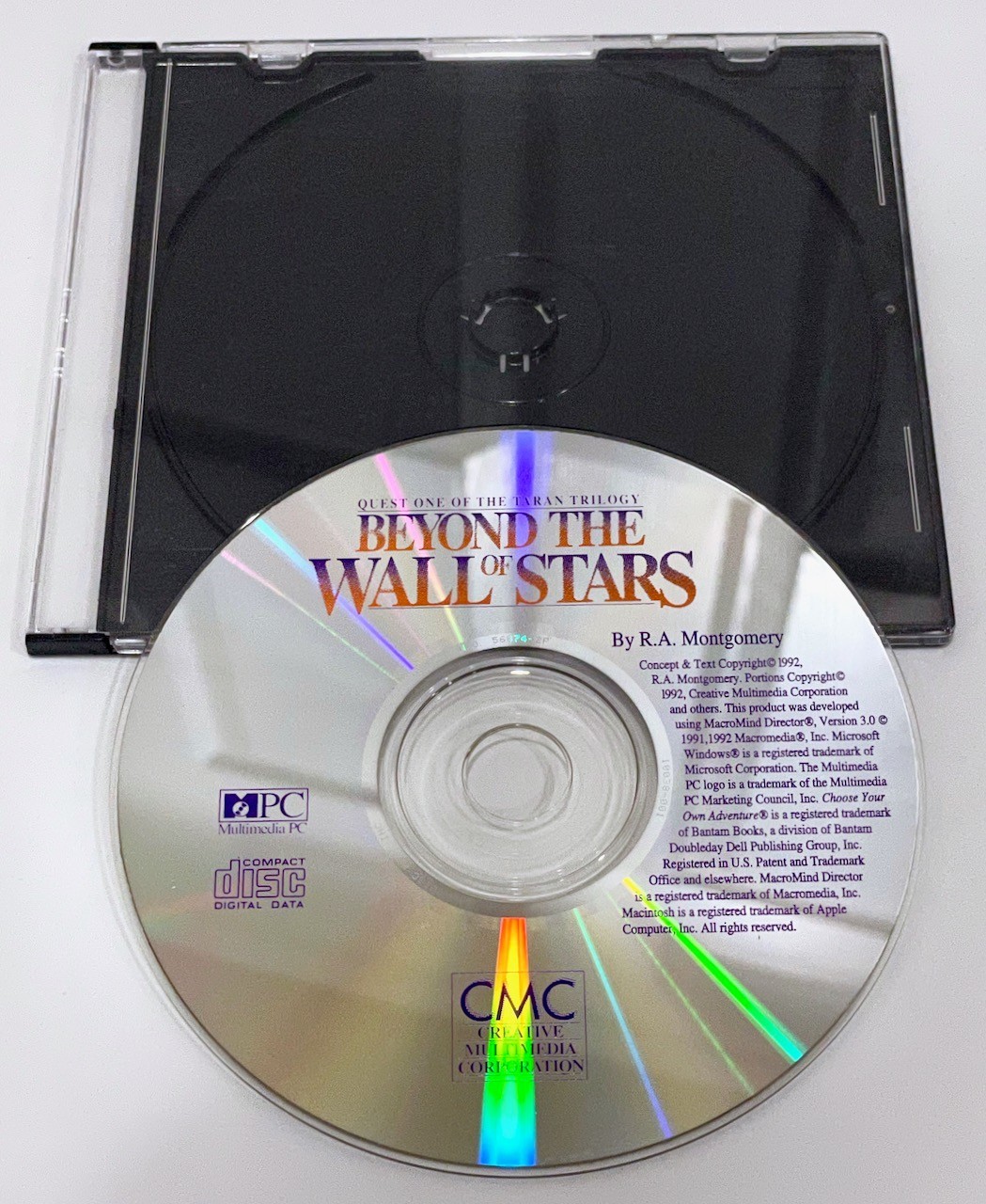 Beyond the Wall of Stars by Creative Multimedia for Mac/Windows from 1992