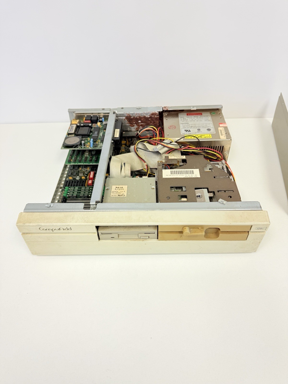 Vintage 1989 CompuAdd 320C Intel 80286 PC Computer - Powers On