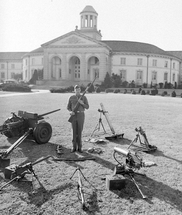 WW2 WWII Photo US Army Training For War Ft. Benning Georgia World War Two / 1906