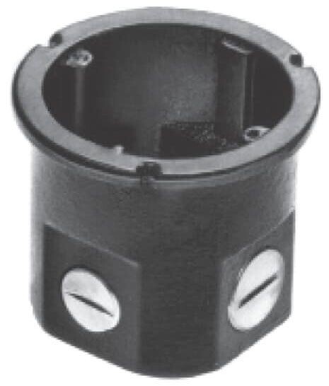 STEEL CITY 671SC, Floor Box, 2-31/32" x 3-1/2" x 3", 13 Cu Inch, 1-Gang, 1pc