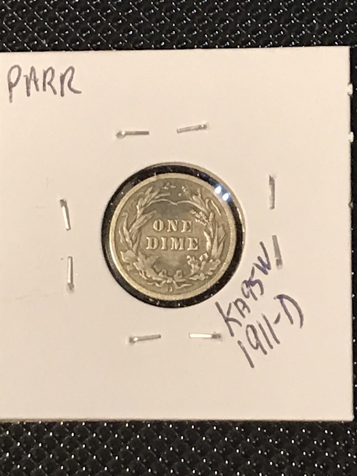 1911-D Barber Dime Higher Grade Item KA95W