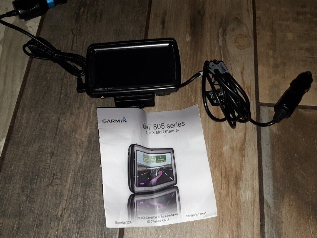 Garmin Nuvi 805 Series GPS Unit Tested!