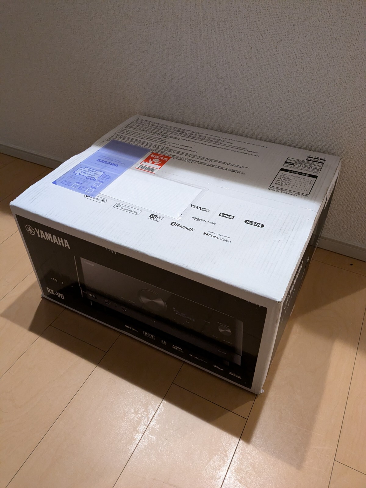Yamaha RX-V6A 7.2-Channel AV Receiver Black NEW 100V Japan Model