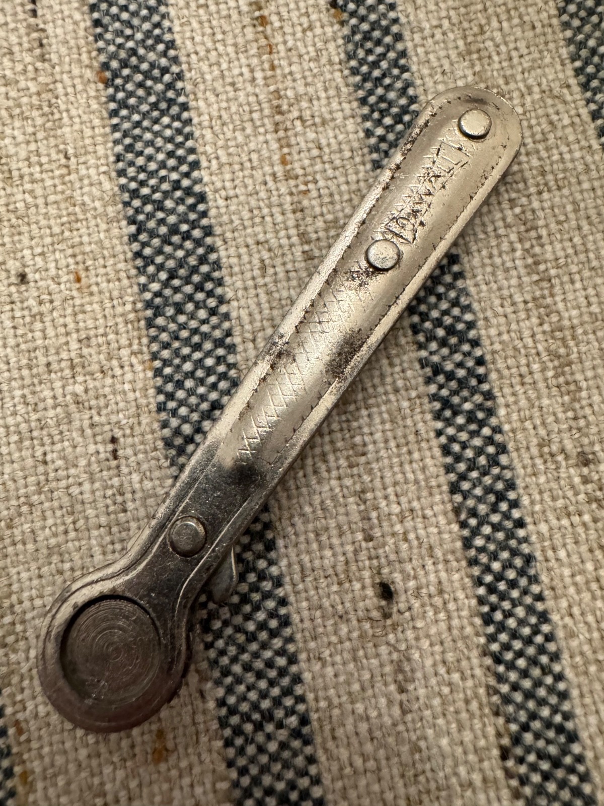 Oxwall 1/4” Drive Small Ratchet USA Made Vintage
