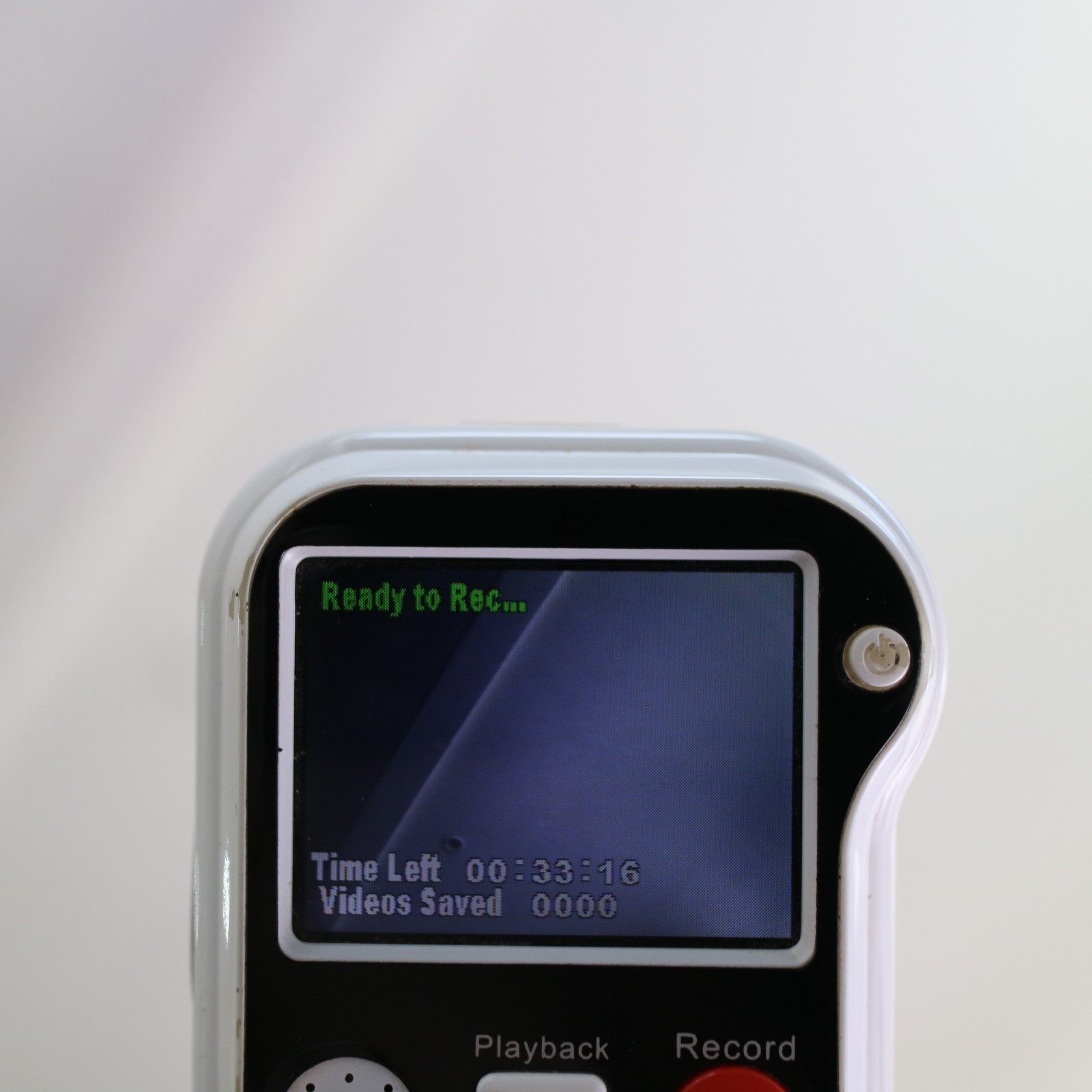 Busbi Handheld Compact Digital Video Recorder White Tested