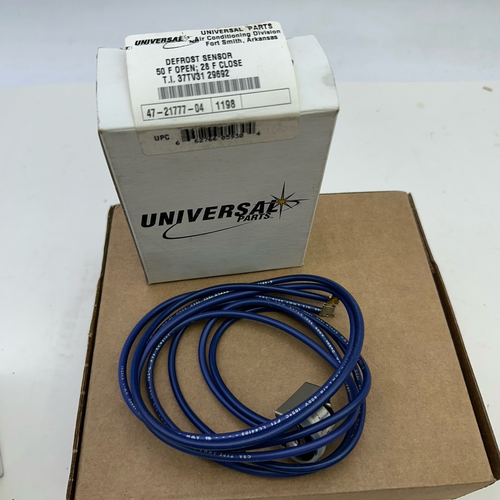Protech Defrost Sensor 47-21777-04  50F open, 28F close