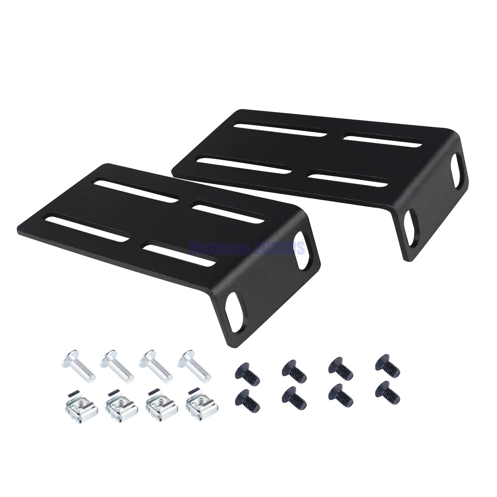 1 Pair Universal Adjustable Rack Mount Ears For 19" Network Switch HP Aruba HPE