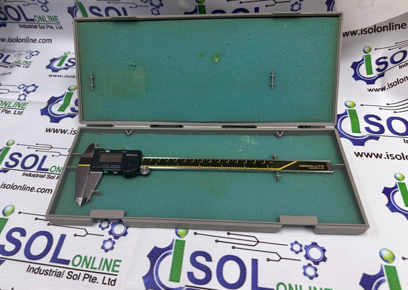 Mitutoyo 500-197 Absolute Digimatic Vernier Caliper MyCAL CD-8"CS Precision Engr