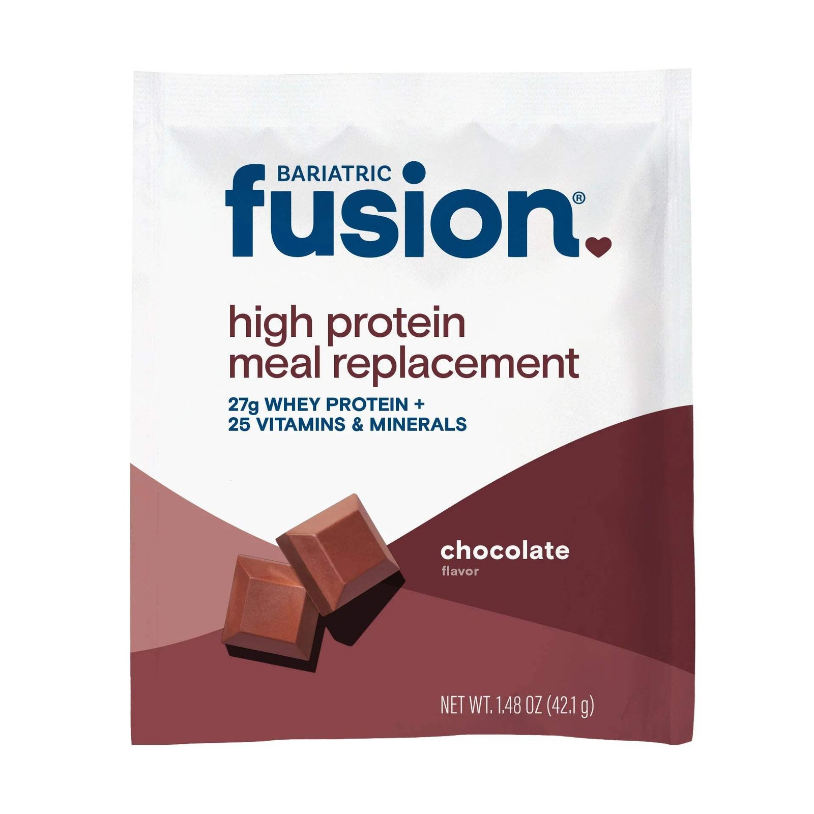 Bariatric Fusion® Chocolate High Protein Meal Replacement – 41.5 oz