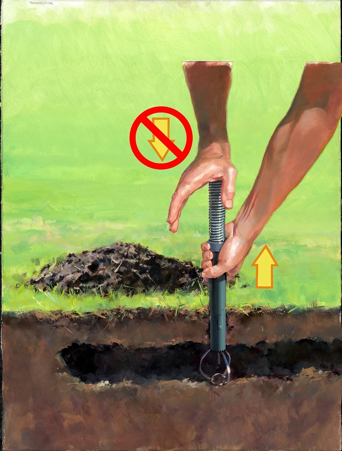 Trapping Set Includes Wedge and Probe Tool