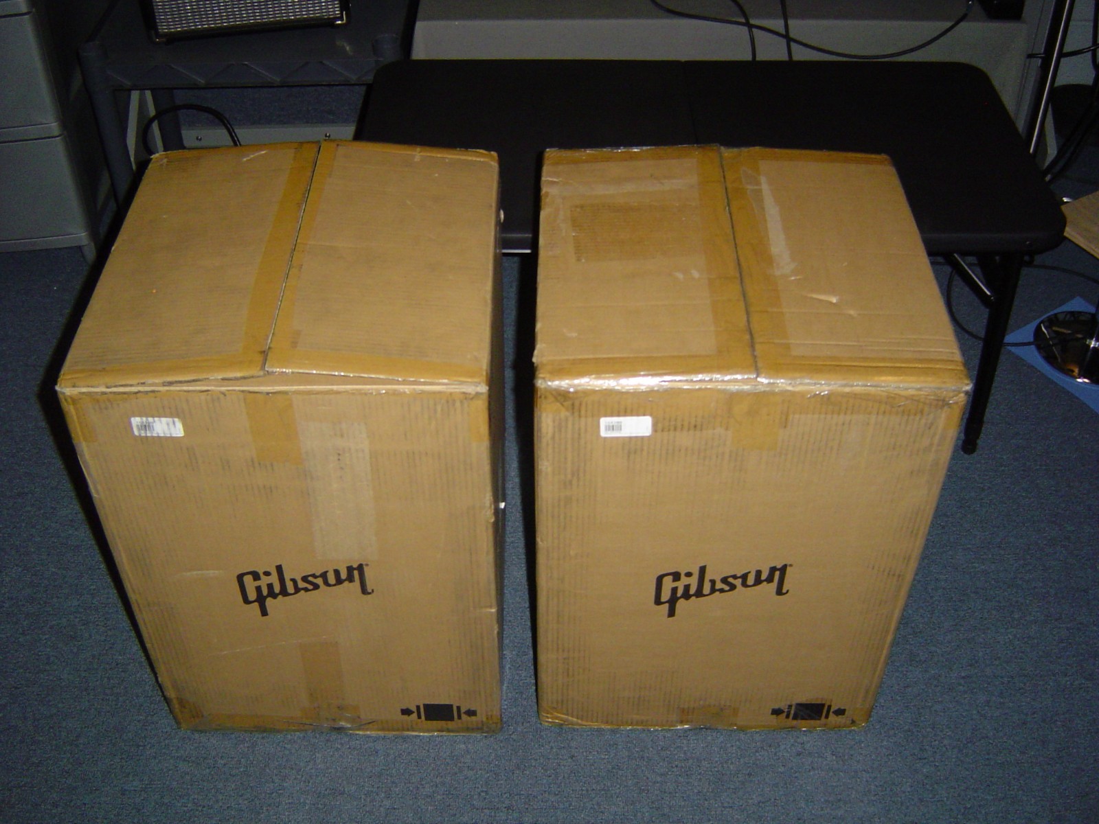 Gibson Les Paul LP8 Powered Studio Monitors BEAUTIFUL PAIR w/ original boxes