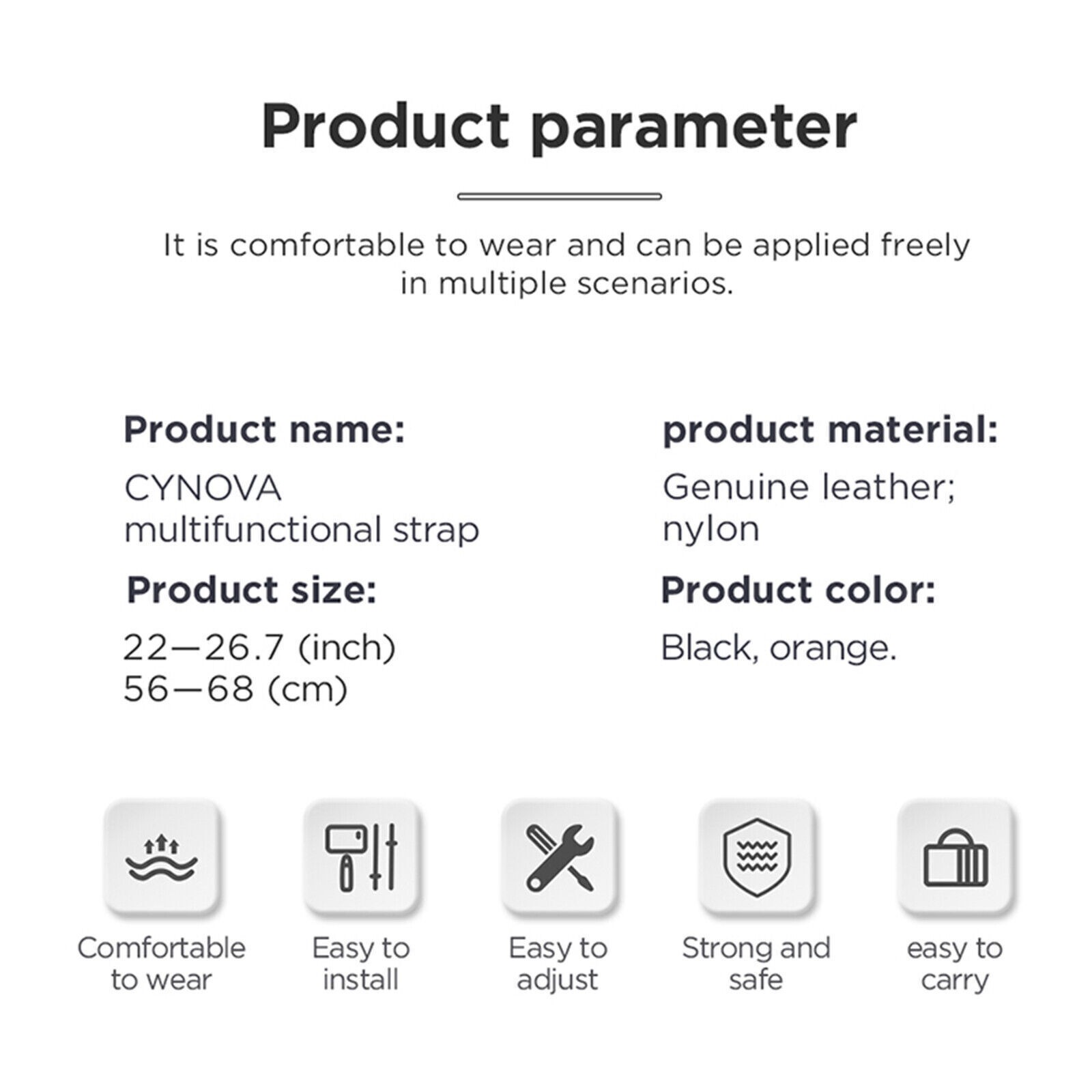 Multifunctional Strap High Quality Lanyard Spare Part for Remote Controller