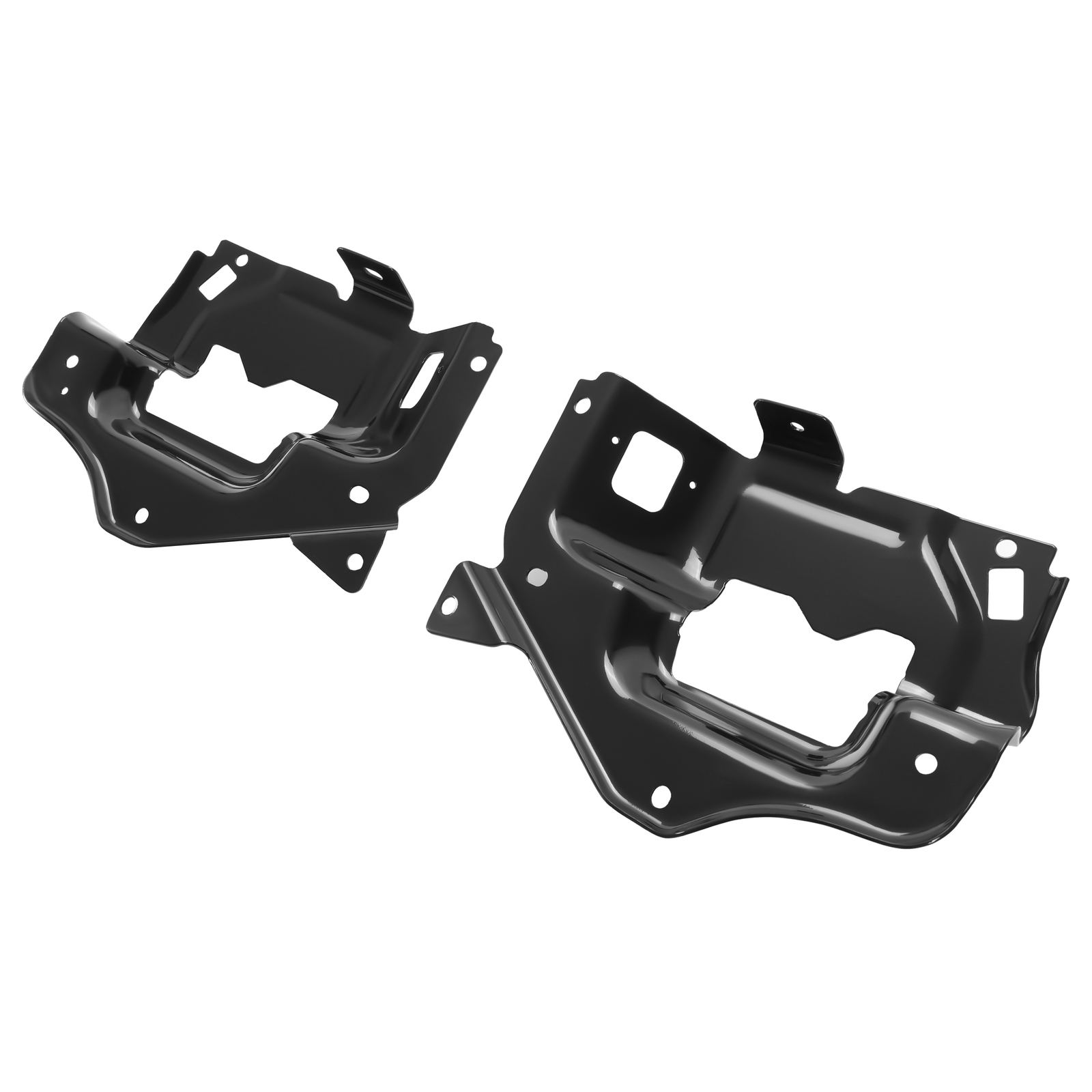 Left & Right Front Inner Bumper Bracket Support For Chevy Silverado 1500 2014-15