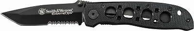 Smith & Wesson CK5TBSCP Extreme Ops Folding Knife, 3.2 In. Blade - Quantity 1