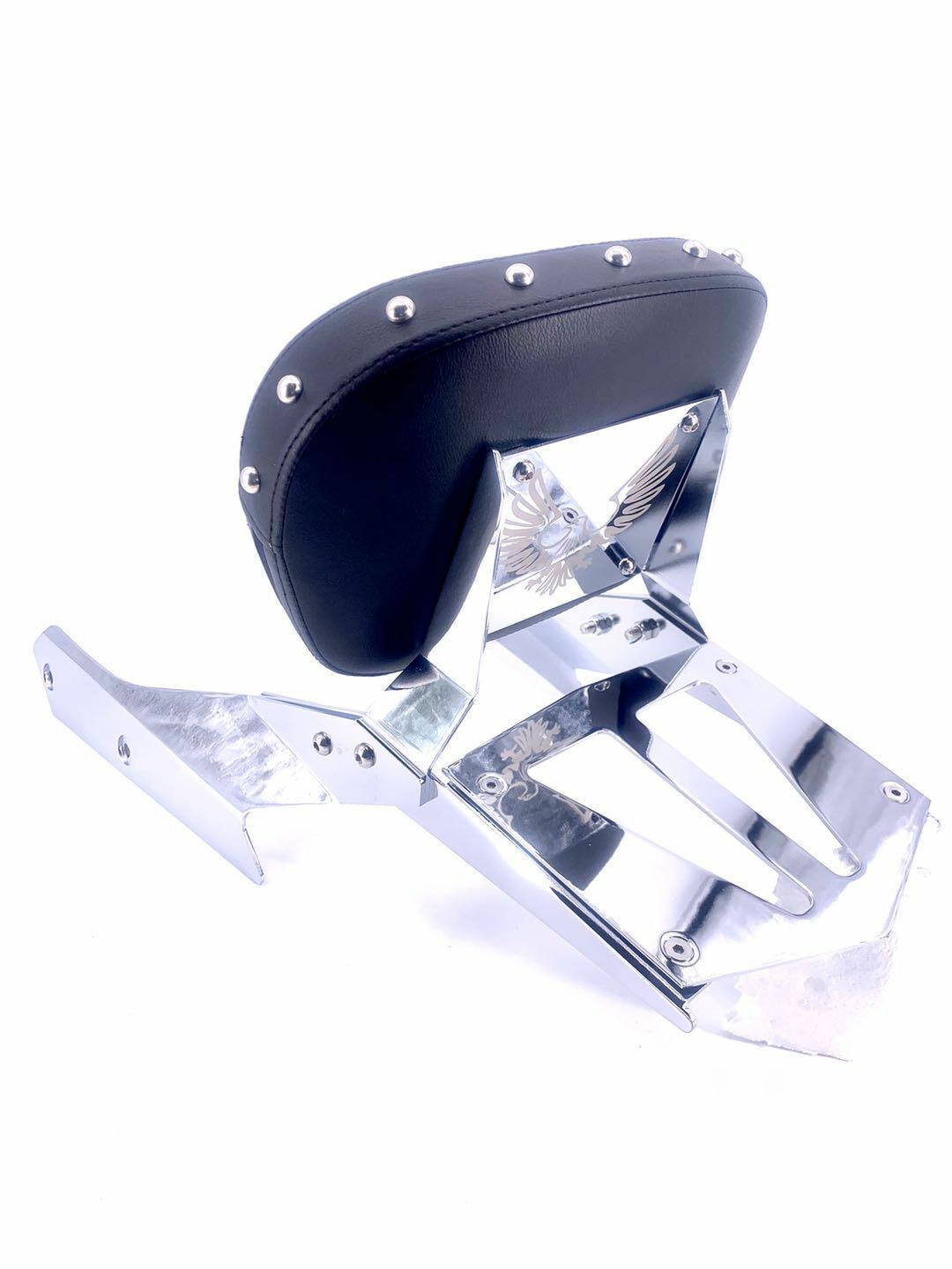 NEW STUD Honda VTX 1300C 1800 F C Sissy Bar Backrest with Luggage Rack 2005-2009