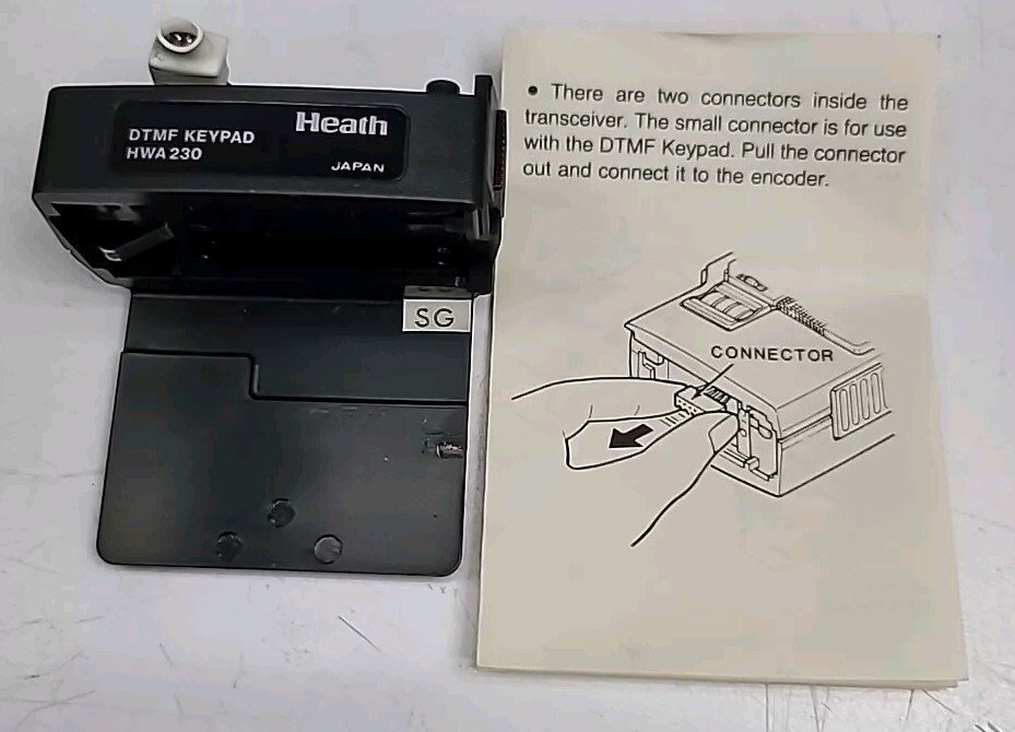 Heath HWA 230 DTMF KEYPAD For HWS-2 & HWS-4 HT's