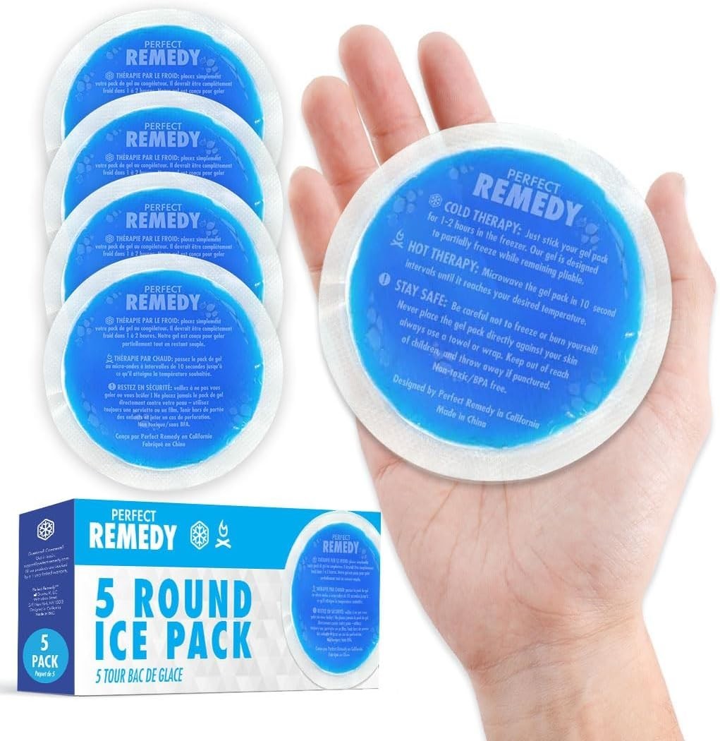 Gel Ice Packs for Injuries Reusable Gel Reusable Hot Pack - Cold Compress & Hot