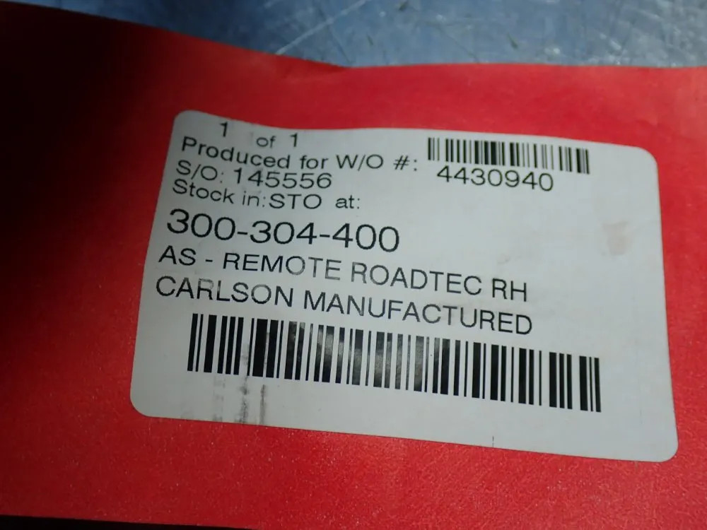 ROADTEC RIGHT HAND SIDE REMOTE BOX. 202937-03-C24