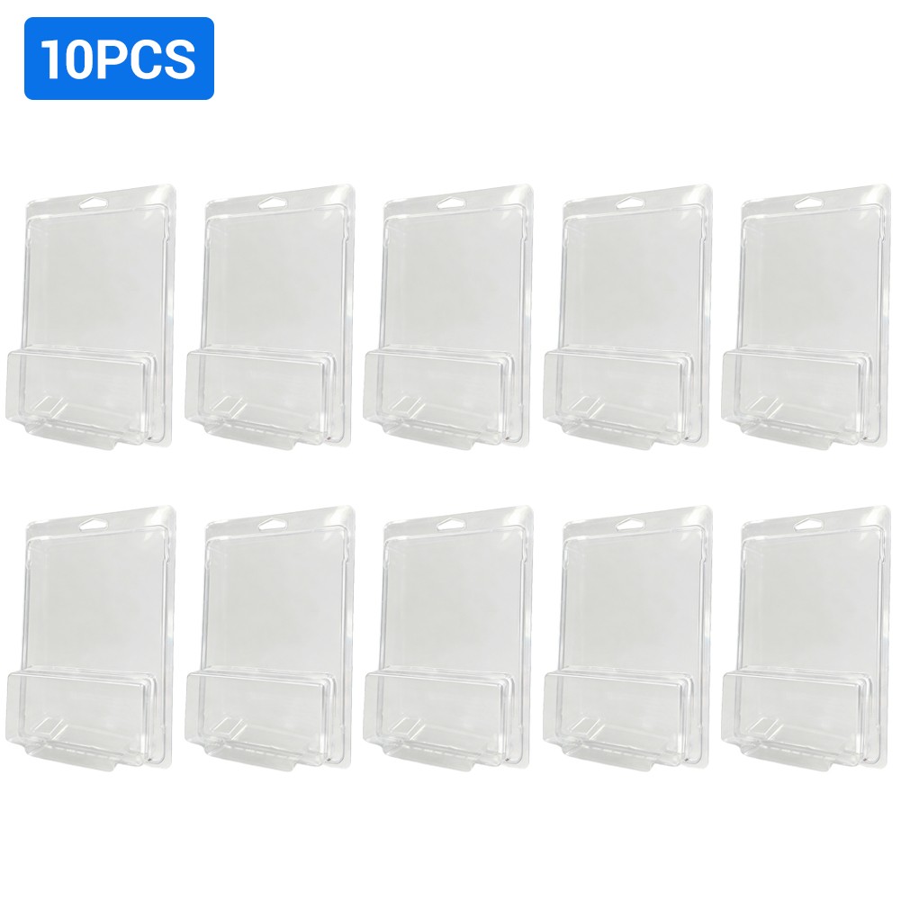 10PCS Clear Diecast Car Covers Protector for Johnny Lightning 1/64 Storage Case