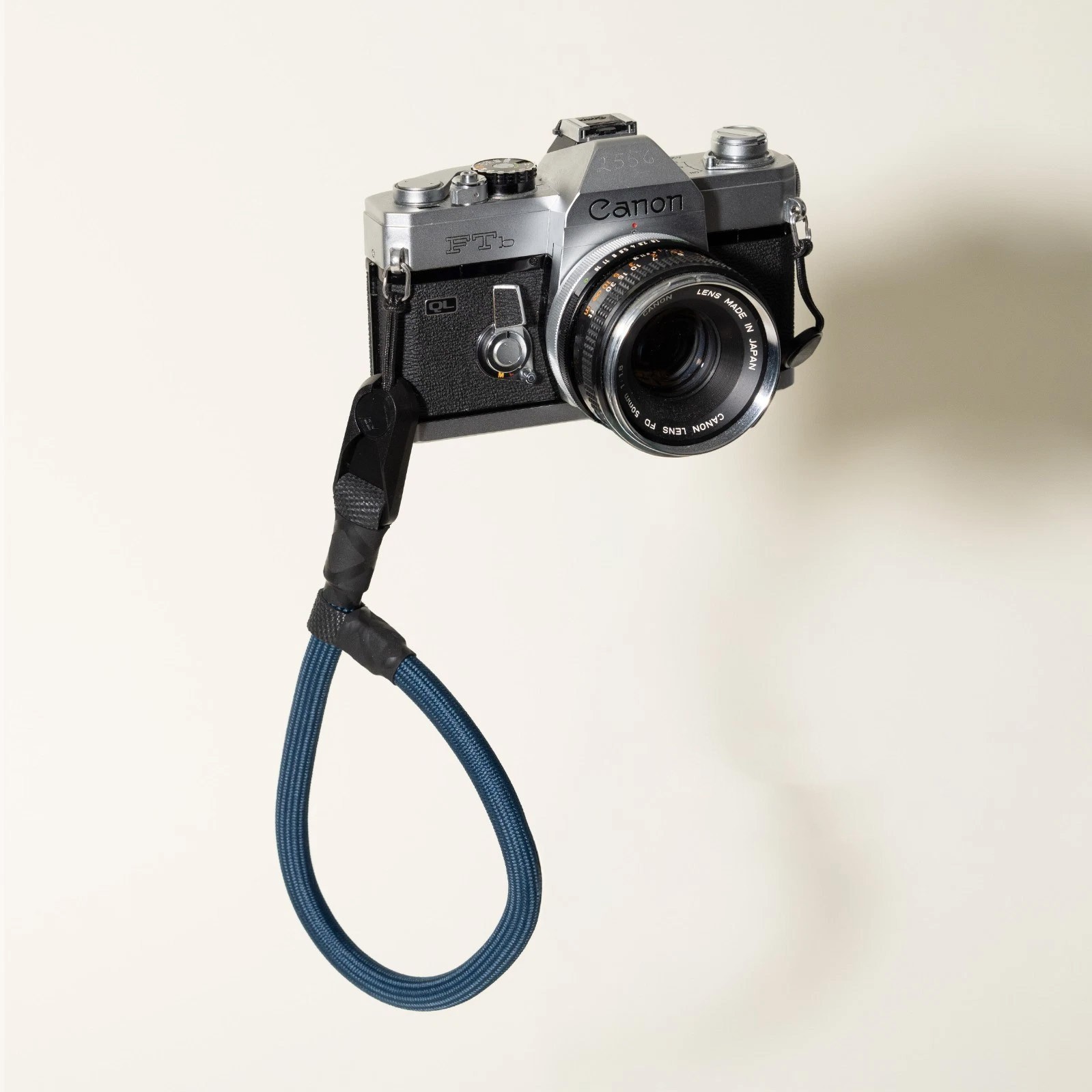 Blue Rope Handmade Camera Wrist Strap + Peak Design Anchor / Adjustable