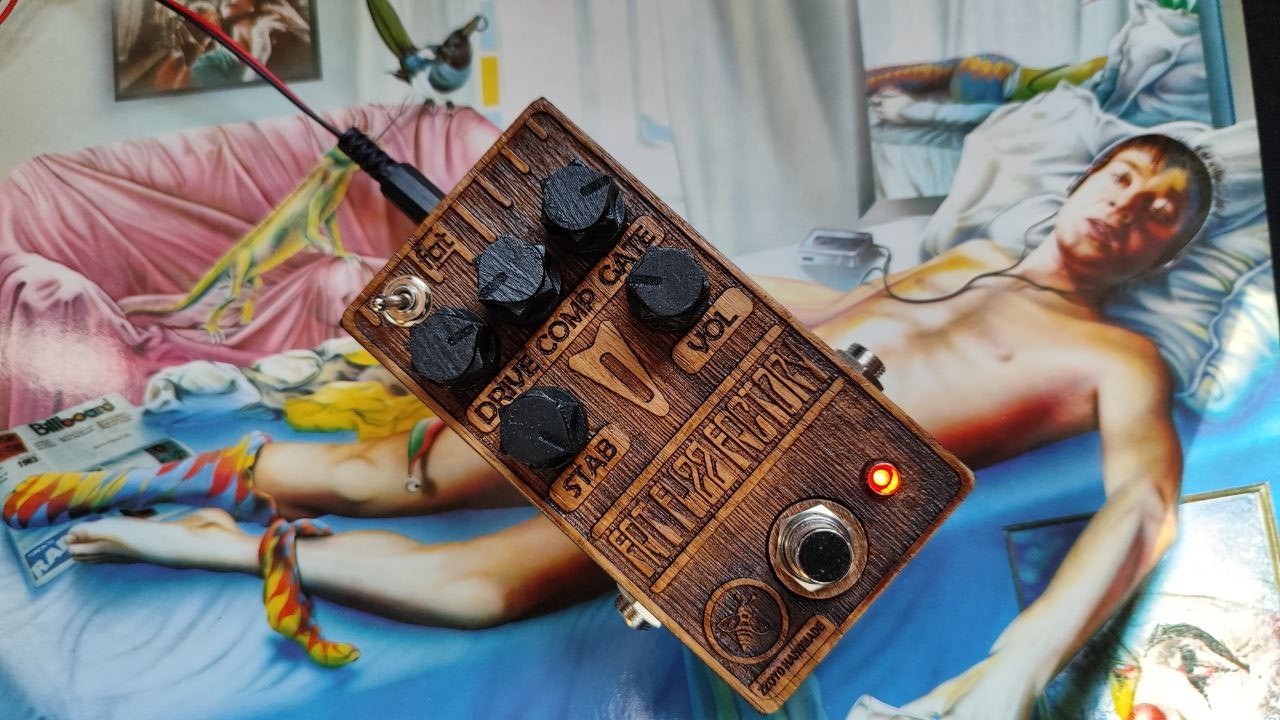 Fat Zzoyd Fuzz Factory clone wooden series
