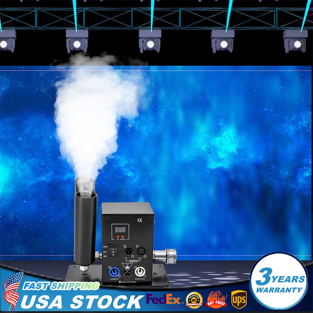 110V CO2 Night Club Effects CO2 Jet Machine Cannon Fog Machine DMX Stage Effect