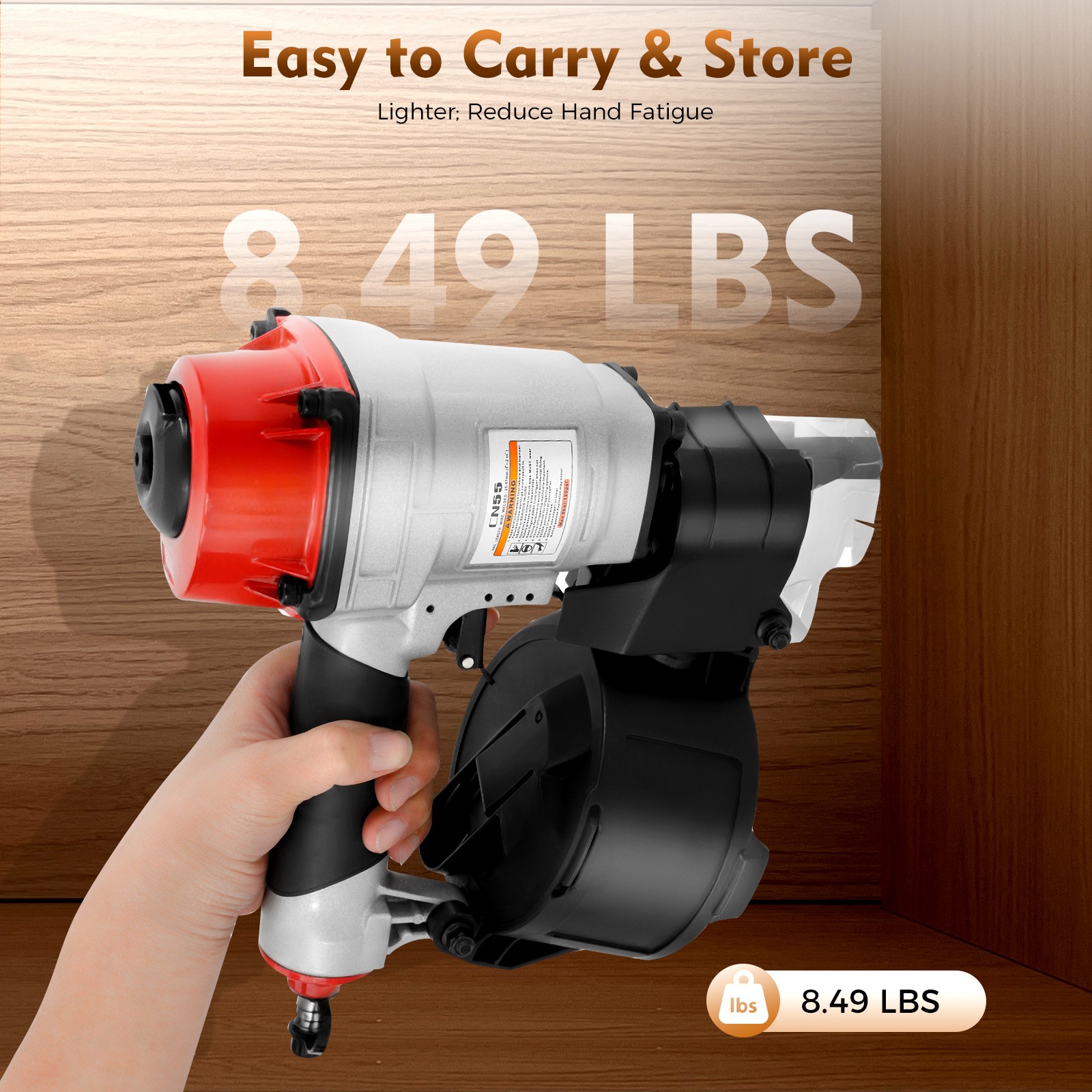 Air Nailer Pneumatic Siding Nail Gun for Wooden packaging pallets fences SALE