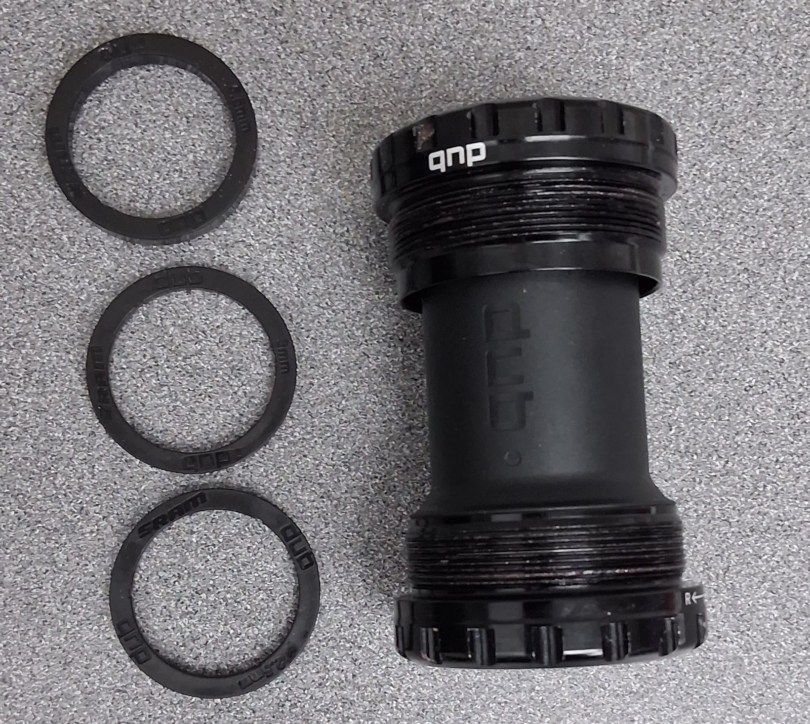 SRAM DUB T47 Bottom Bracket - T47, 68mm, Road and Road Wide, Black