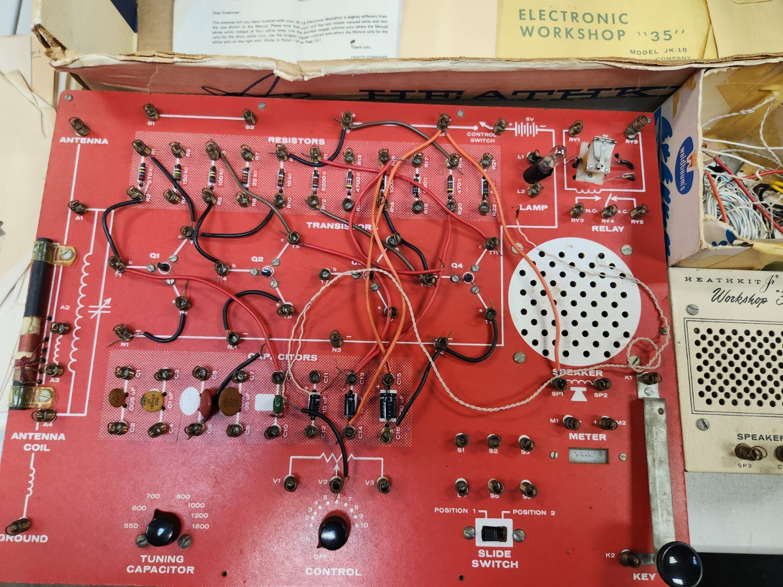Heathkit Jr. DELUXE ELECTRONIC WORKSHOP - See Pictures & Read Description