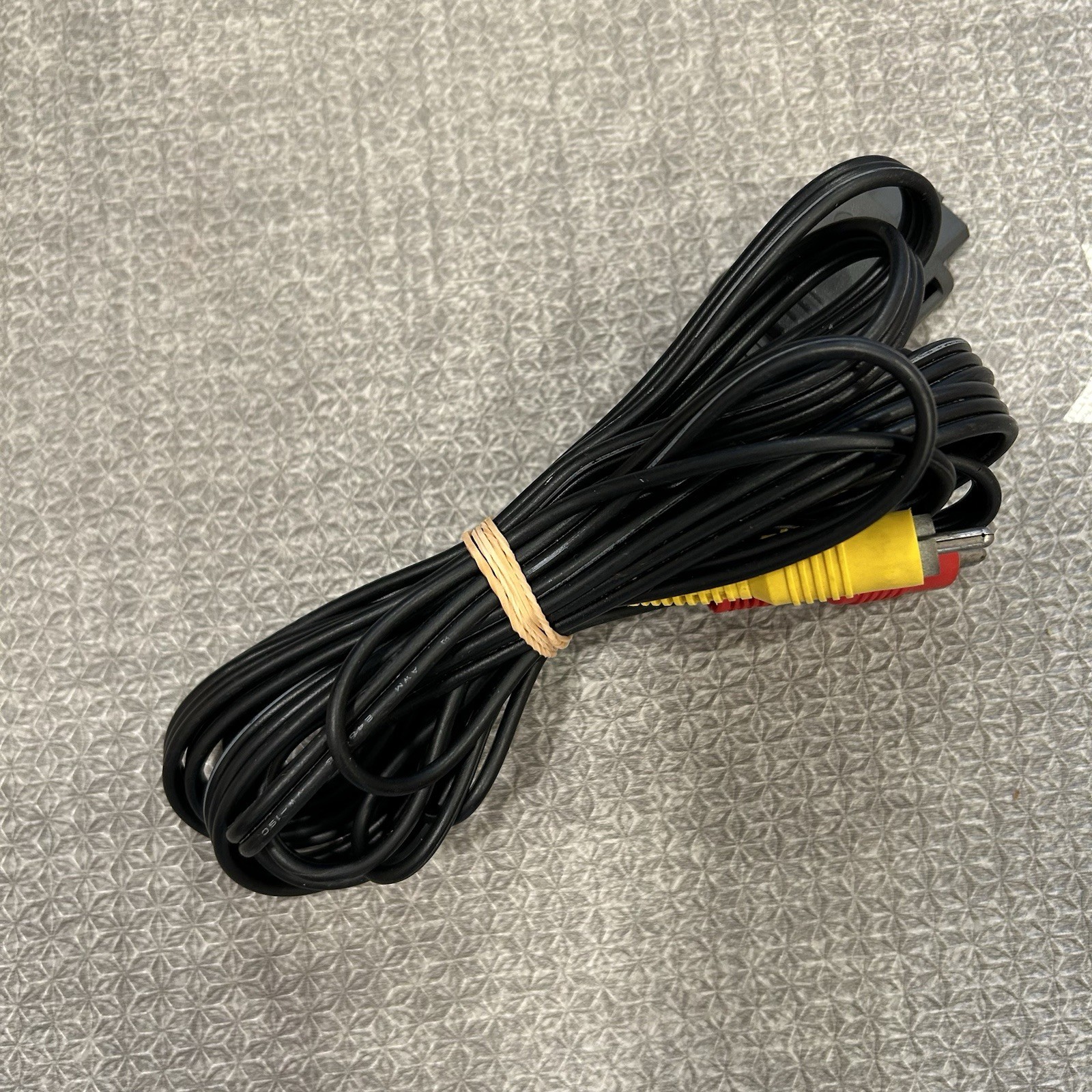Official Nintendo Composite RCA AV Cable SNES N64 GameCube TESTED WORKING