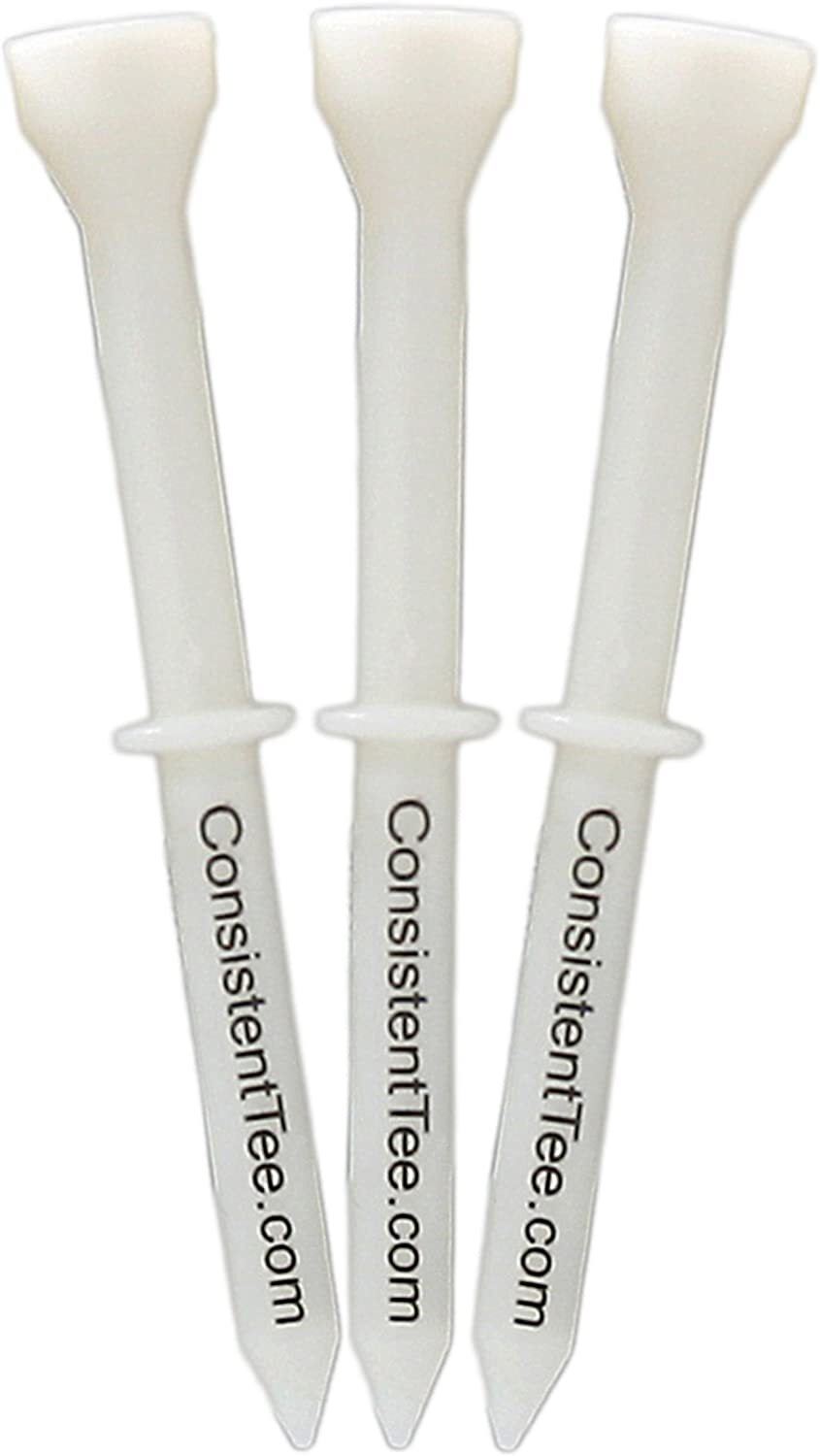 Consistent Tee Golf Tees - 10 pack Golf Tees - Pick Color! - 3.25"