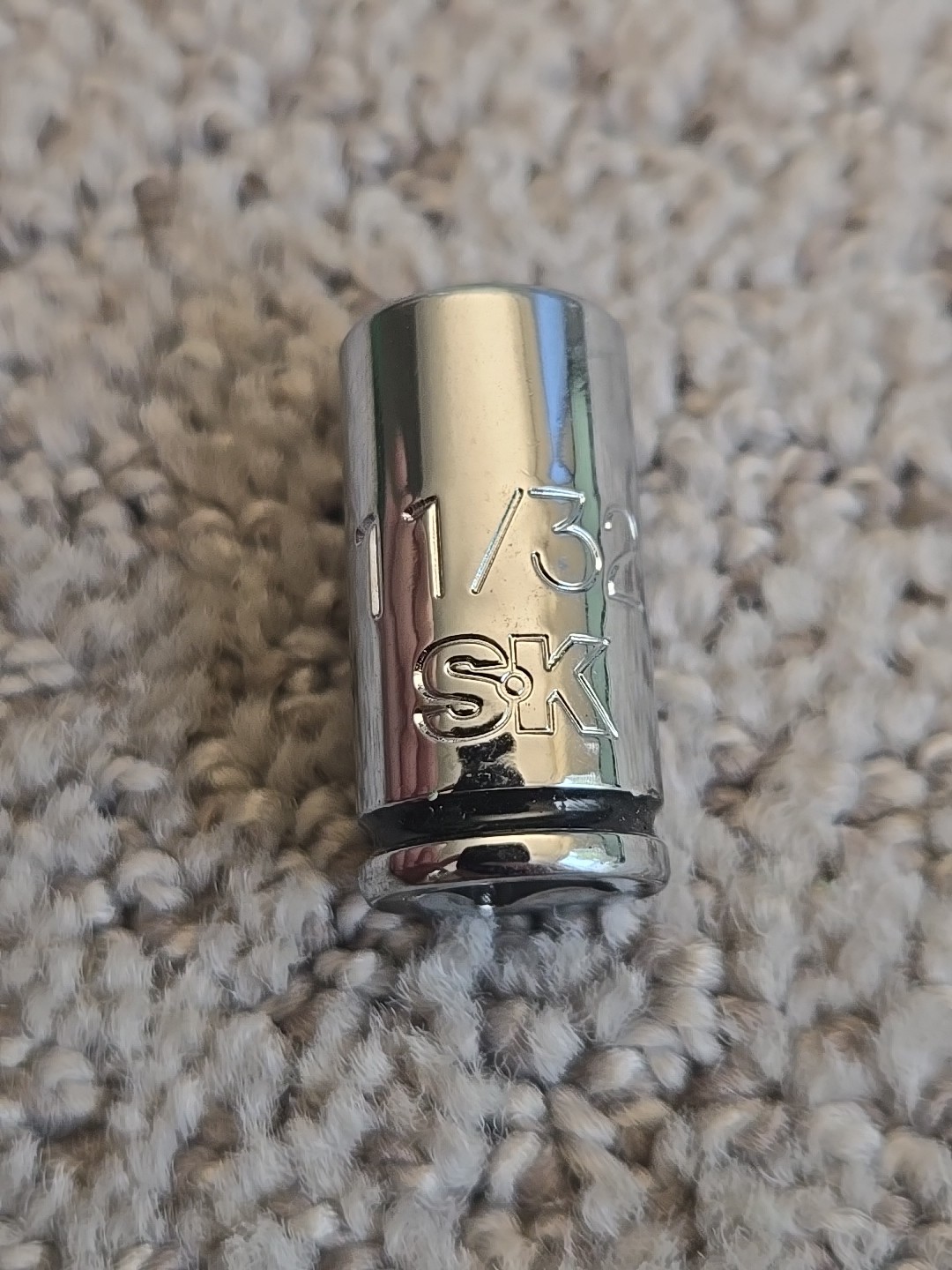 S-K 11/32" 6pt Shallow Socket 1/4" Drive SK 329